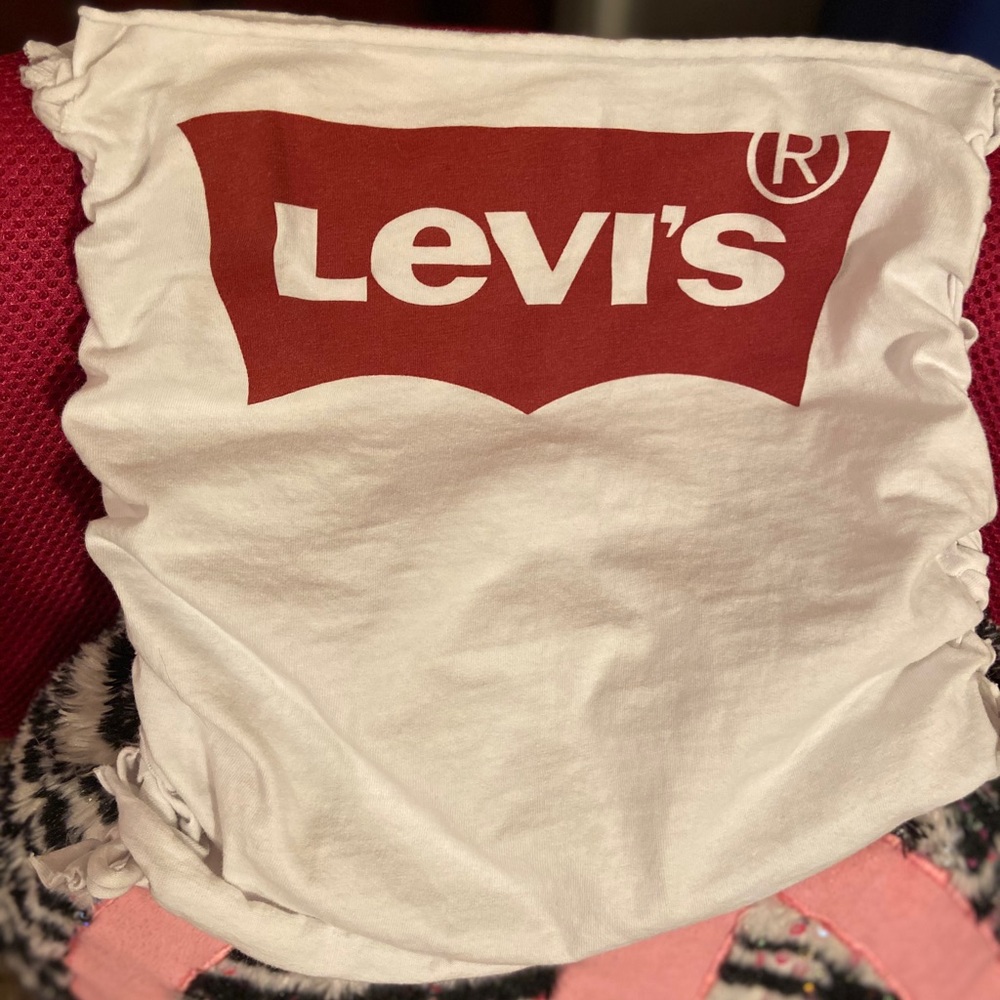 levi’s cropped shirt ✨